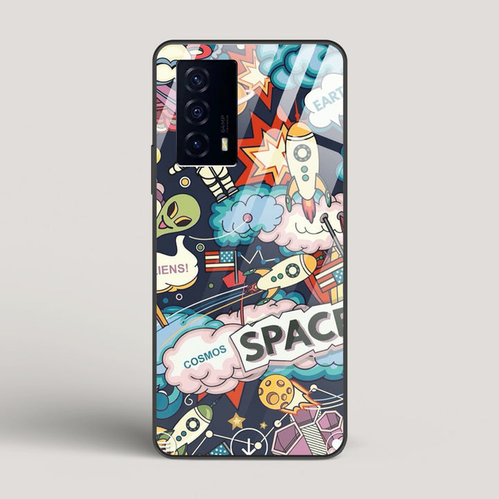 Lost Space - vivo iQOO Z5 Glass Case