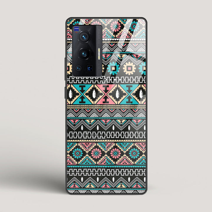 Triable pattern 03 - vivo X70 Pro Glass Case