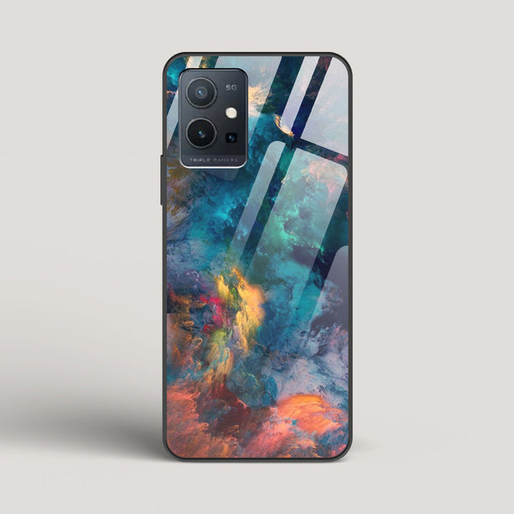 Nebula Art - vivo Y75 5G Glass Case