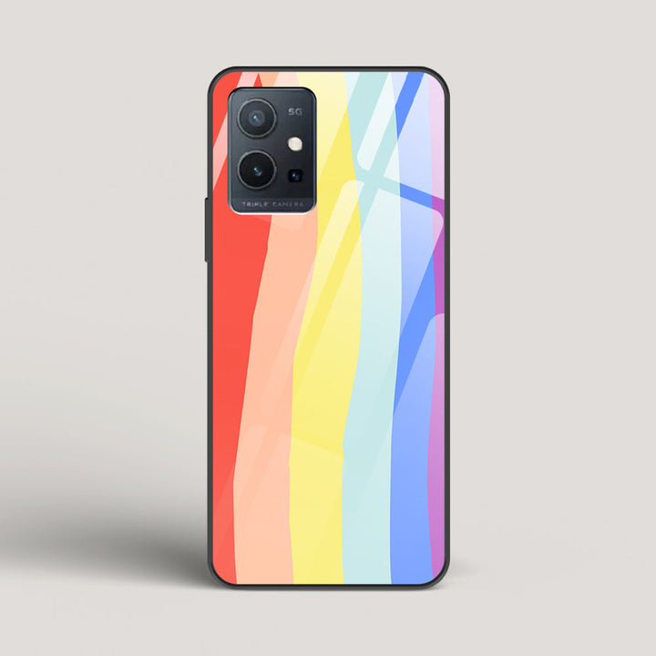 Rainbow - vivo Y75 5G Glass Case