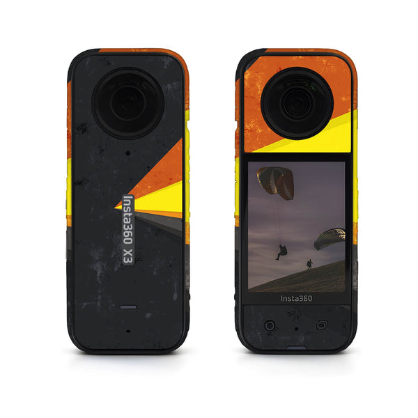Vintage Rays Strips Insta360 Skin