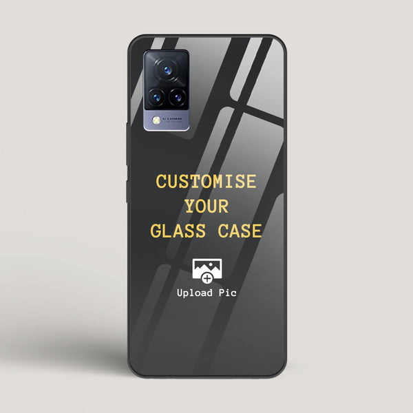 Customizable - vivo V21 Glass Case