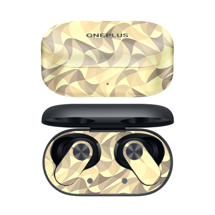Wave Mosaic Peach - OnePlus Nord Buds 2 Skins