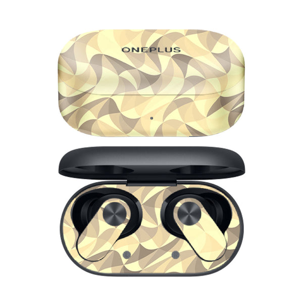 Wave Mosaic Peach - OnePlus Nord Buds 2R Skins
