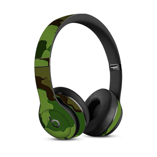 Green Seamless Camo - Beats Solo 3 Headphone Skin