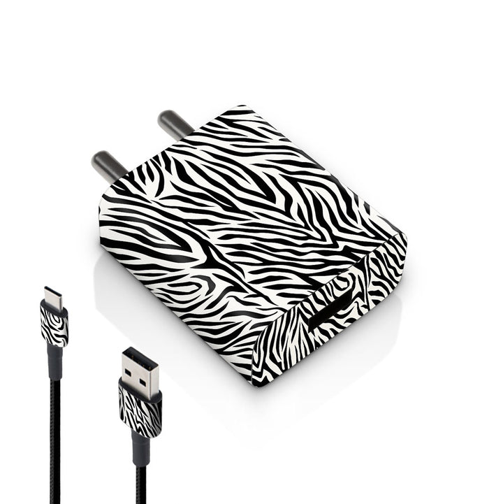 Zebra Pattern 01 - MI 10W & 18W Charger Skin