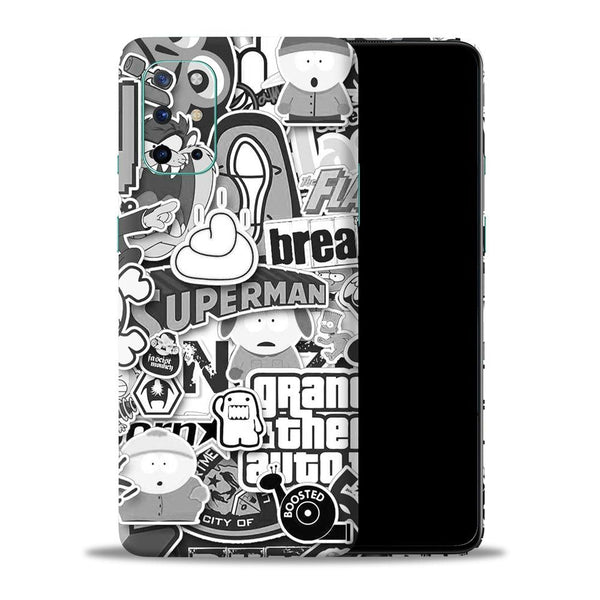 doodle-05 skin by Sleeky India. Mobile skins, Mobile wraps, Phone skins, Mobile skins in India