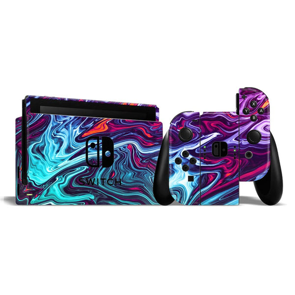 Abstract 02 - Nintendo Switch Skins