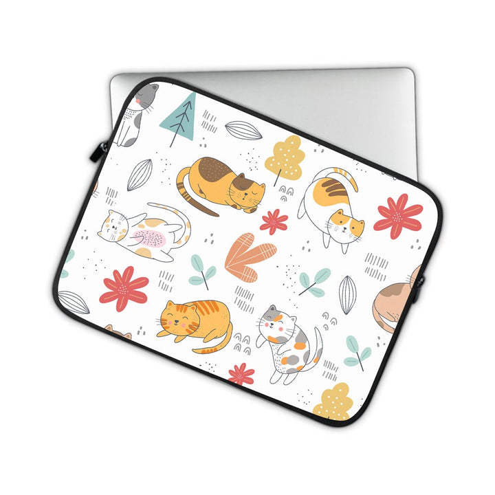 Abstract Cat Pattern - Laptop Sleeve