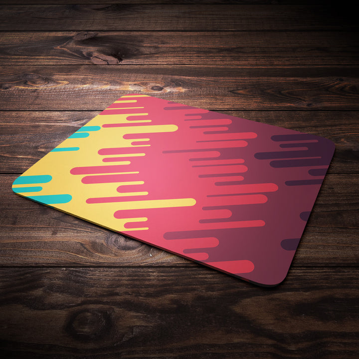 Abstract Cross Lining - Mousepad