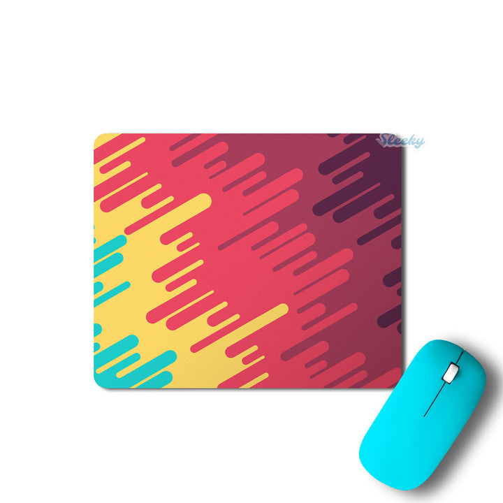 Abstract Cross Lining - Mousepad