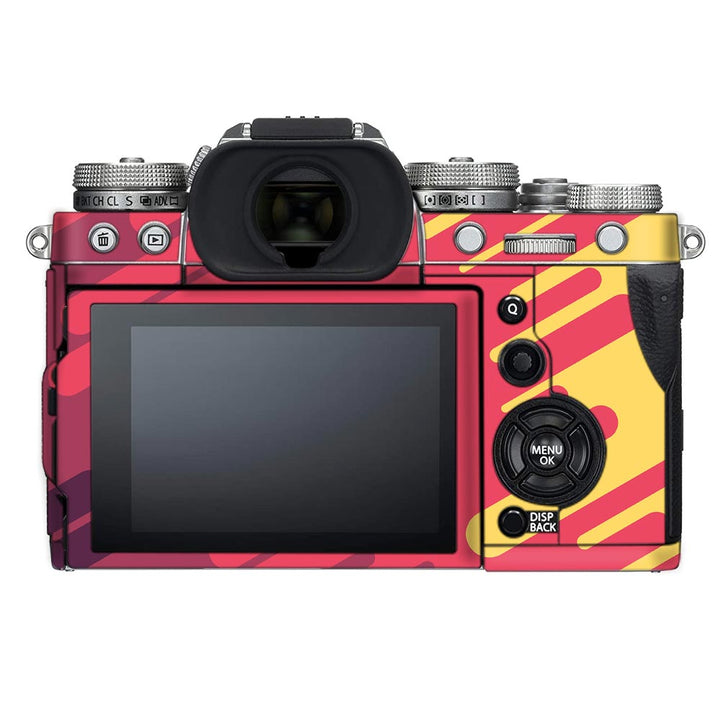 Abstract Cross Lining - FujiFilm Camera Skin