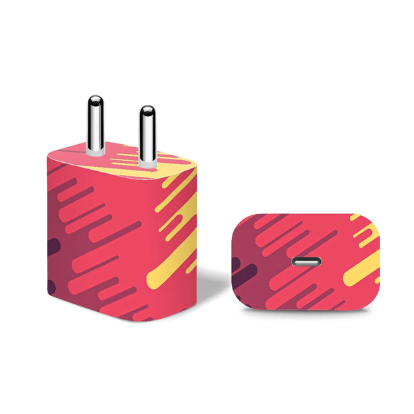 Abstract Cross Lining - Apple 20W Charger Skin