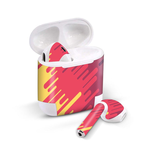 Abstract Cross Lining - Airpods 1/2/3 Skin