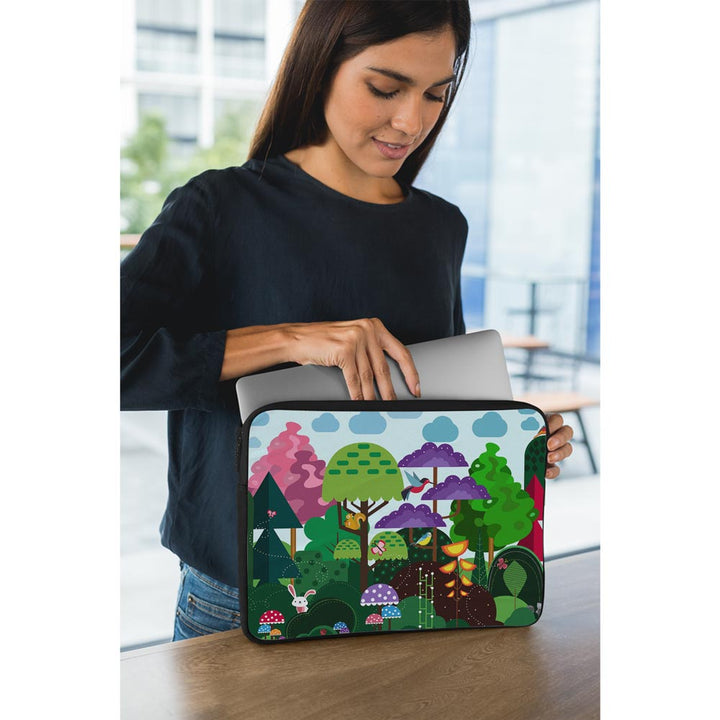 Abstract Forest By the Doodleist  - Laptop Sleeve