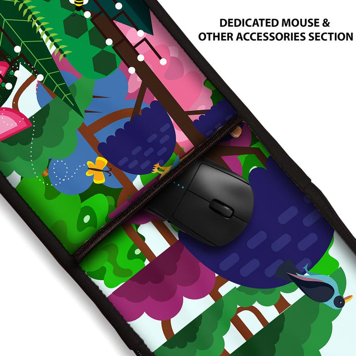 Abstract Forest By The Doodleist - Keyboard Sleeves