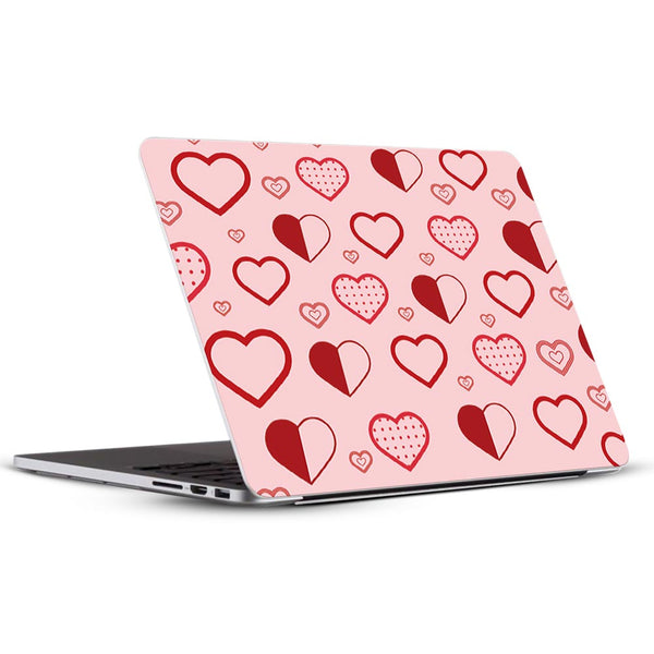 Abstract Heart Pattern - Laptop Skins