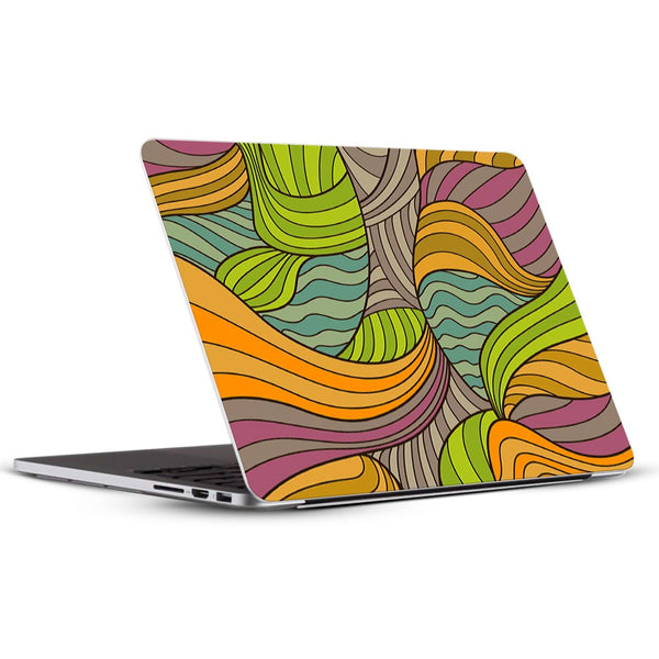 Abstract Stripes Pattern - Laptop Skins