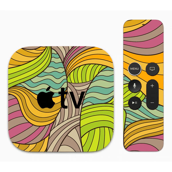 Abstract Stripes Pattern - Apple TV Skin