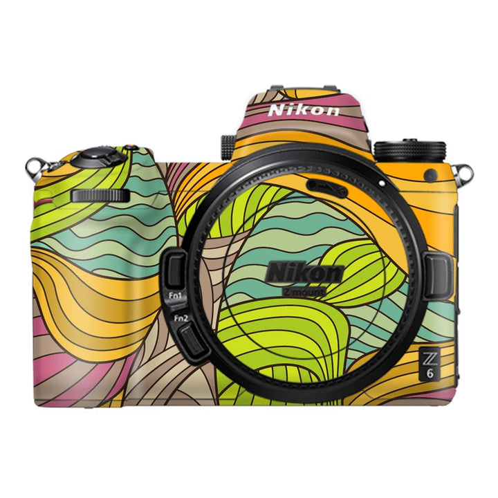 Abstract Stripes Pattern - Nikon Camera Skins