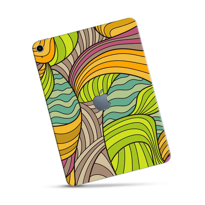 Abstract Stripes Pattern - Apple Ipad Skin