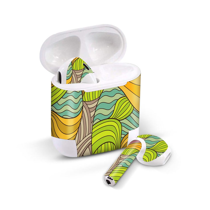 Abstract Stripes Pattern - Airpods 1/2/3 Skin