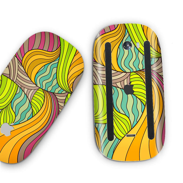 Abstract Stripes Pattern - Apple Magic Mouse 2 Skins