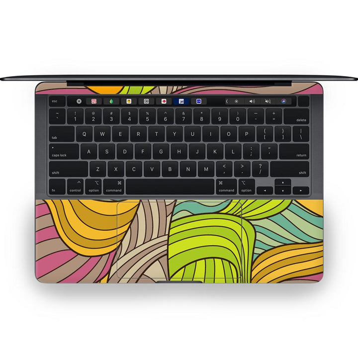 Abstract Stripes Pattern - MacBook Skins