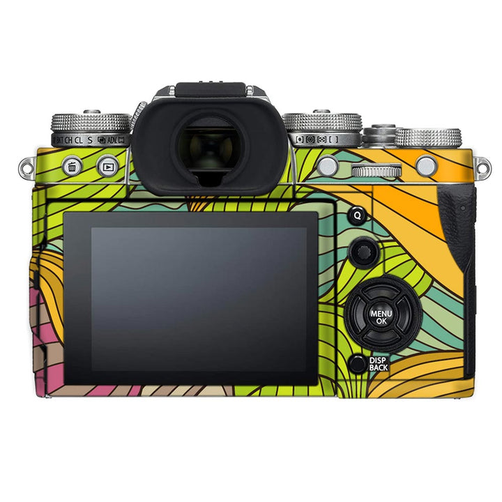 Abstract Stripes Pattern - FujiFilm Camera Skin