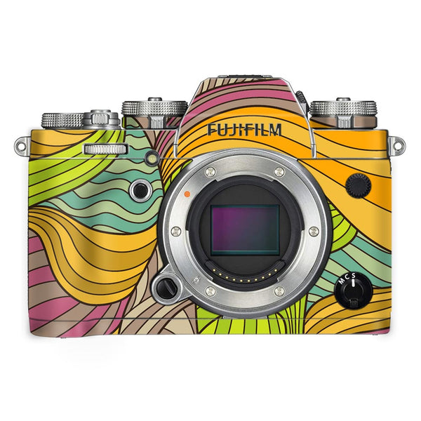 Abstract Stripes Pattern - FujiFilm Camera Skin