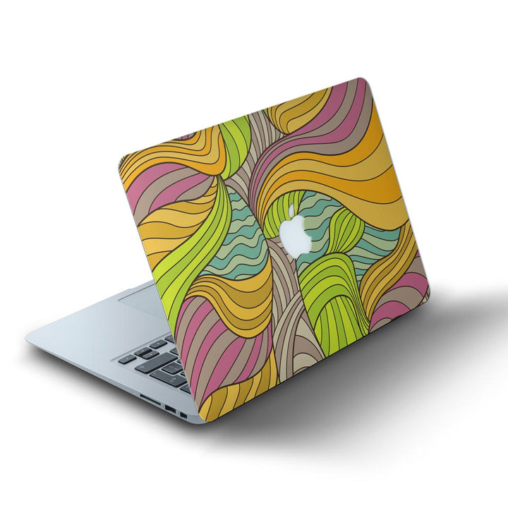 Abstract Stripes Pattern - MacBook Skins