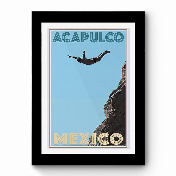 Acapulco Mexico - Framed Poster