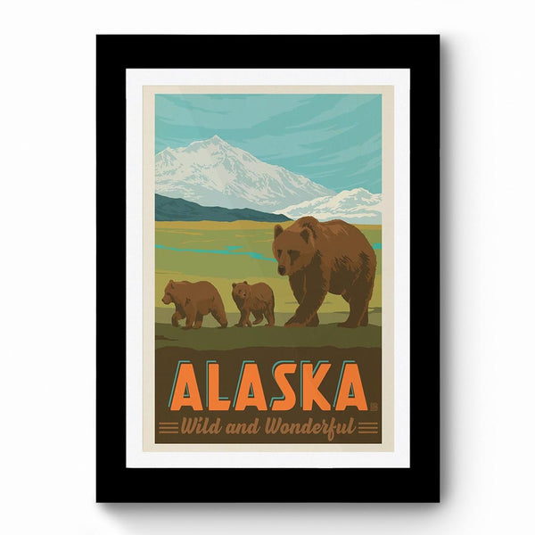 Alaska - Framed Poster