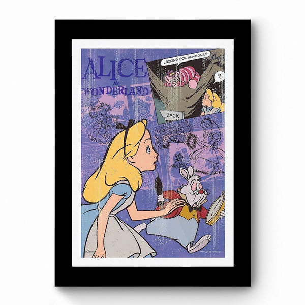 Alice In Wonderland - Framed Poster