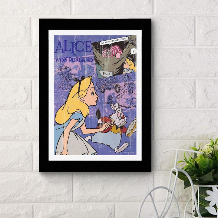 Alice In Wonderland - Framed Poster