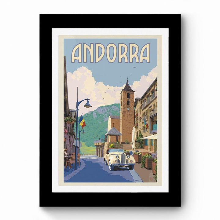 Andorra - Framed Poster