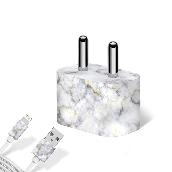 Antique Marble - Apple charger 5W Skin