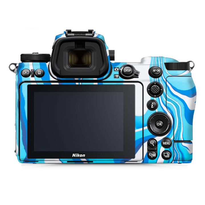 Aqua Flow - Nikon Camera Skins By Sleeky India