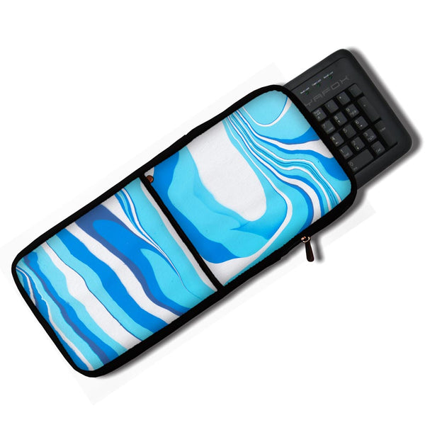 Aqua Flow - 2in1 Keyboard & Mouse Sleeves