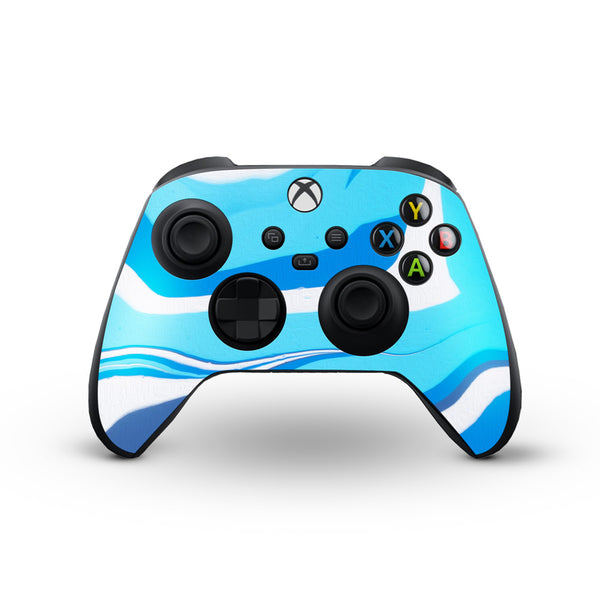 Aqua Flow - Skins for X-Box Series Controller by Sleeky India
