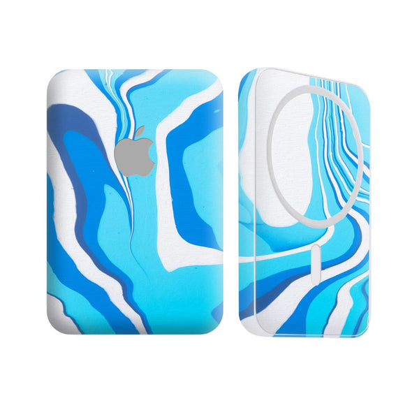 Aqua Flow - Apple Magsafe Battery Pack Skin