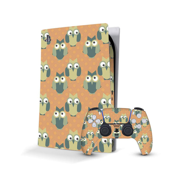 awkward - owl - Sony PlayStation 5 Console Skins
