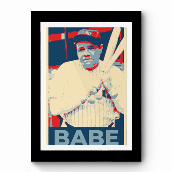 Babe Ruth - Framed Poster