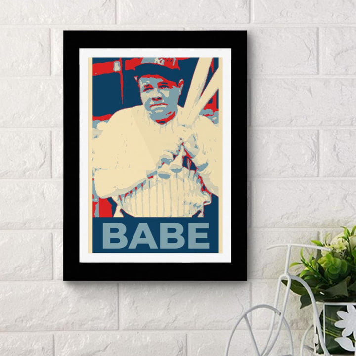 Babe Ruth - Framed Poster