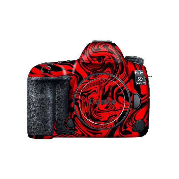 Hell Red - Canon Camera Skins By Sleeky India