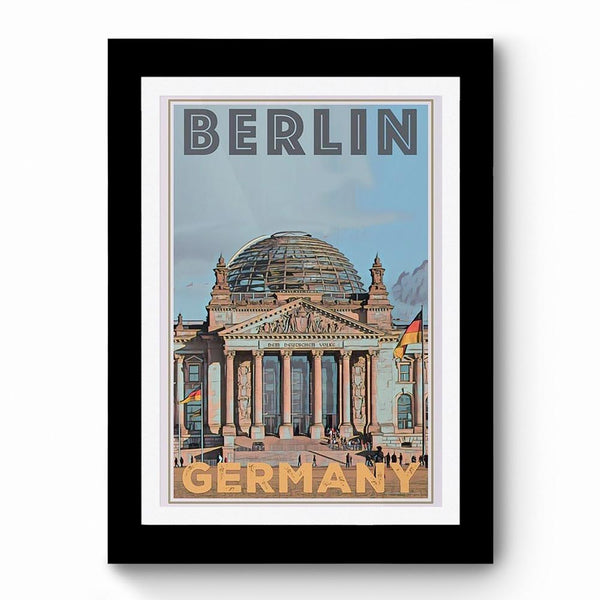Berlin - Framed Poster