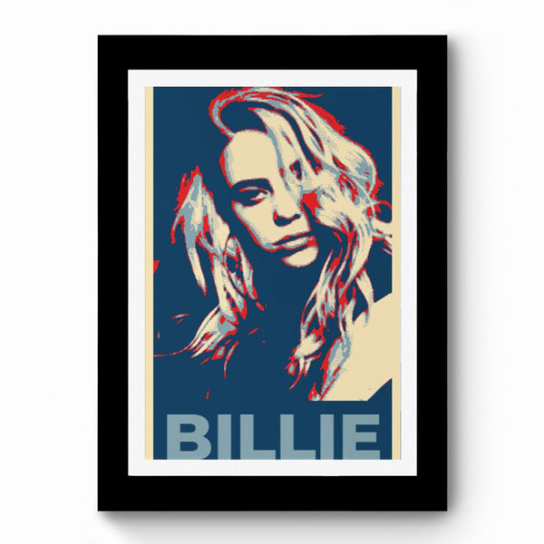 Billie-Eilish - Framed Poster