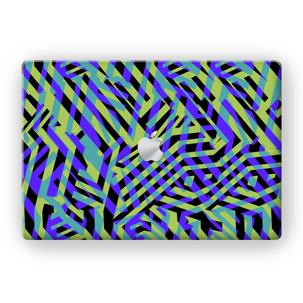 Binary Purple - MacBook Skins