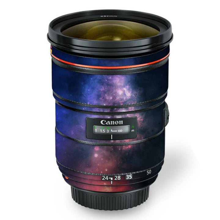 Black And Blue Nebula - Canon Lens Skin