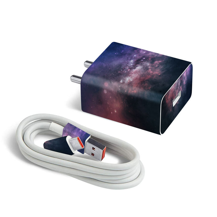 Black And Blue Nebula - MI 22.5W & 33W Charger Skin